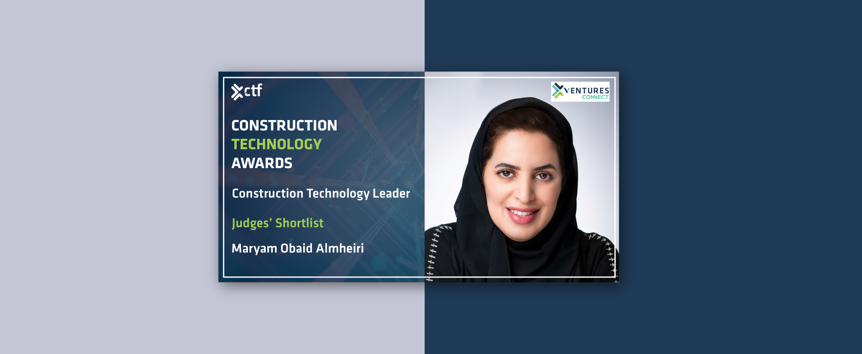 Shortlisted nomination: Construction Technology Awards February 2021